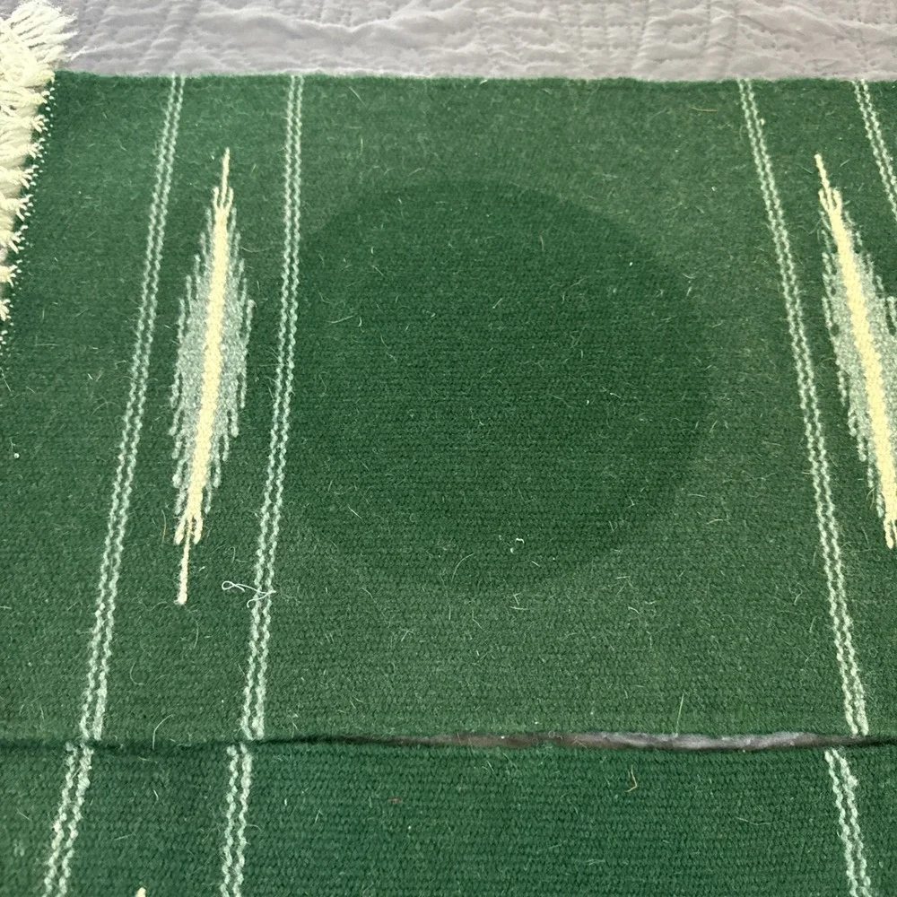 4 VTG Ortega's Chimayo Handwoven Wool Southwest Table Place Mat 11x16